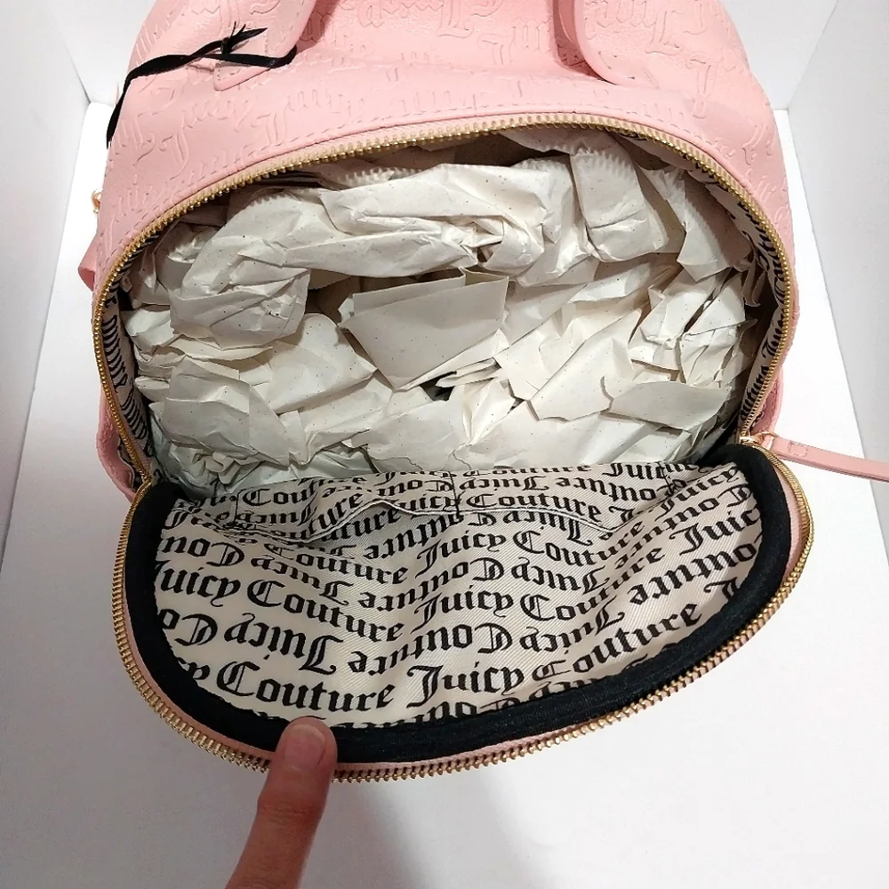 Juicy Couture Heartless Backpack, Pink‎ Diamond, NWT